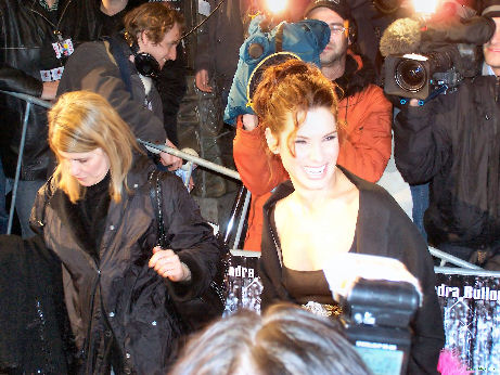 Sandra in de spotlights